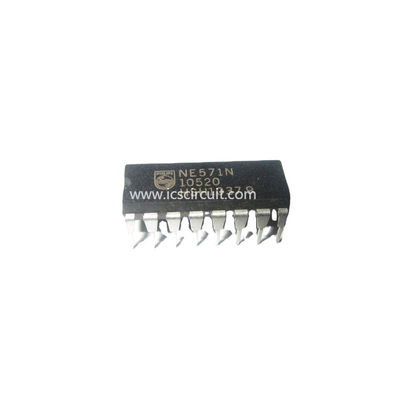 NE571N IC électronique a intégré Chip Compandor Temperature Compensated