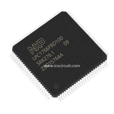 Kb 32 puce mordue de M3 MCU de cortex du bras de LPC1766 éclair de 512 Kb et 64 Sram