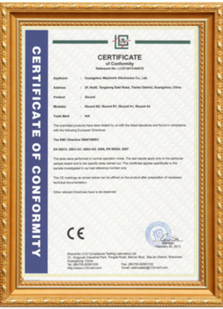 Chine Shenzhen Huahao Gaosheng Technology Co., Ltd certifications